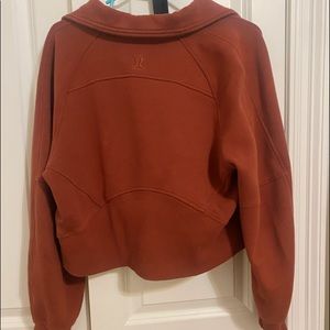 Scuba oversized funnel neck hoax zip lululemon